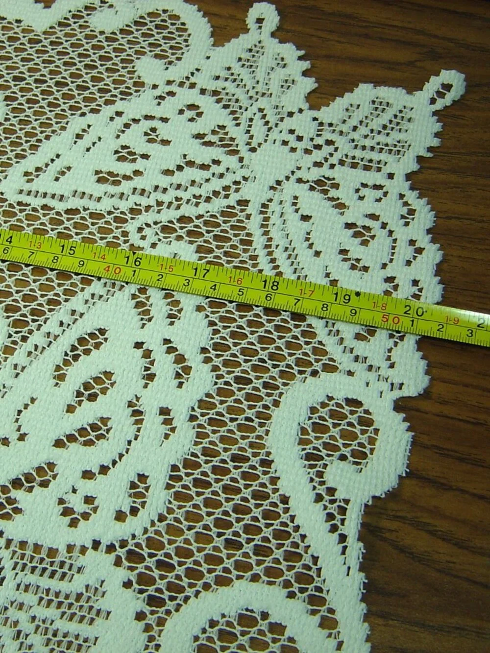 Lot of 3 lace doilies-2 white & 1 off white-all different